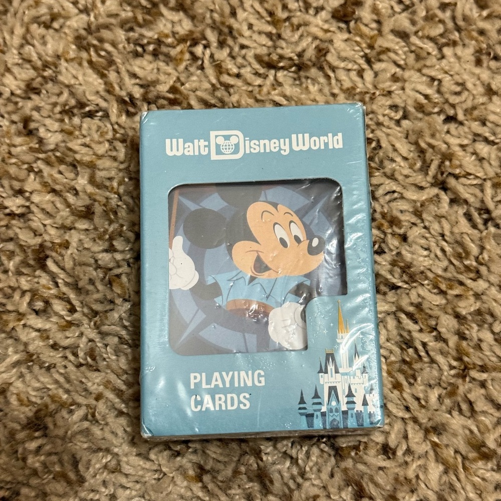 Walt Disney World Mickey Mouse Playing Cards